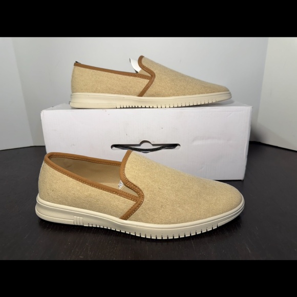 ALDO Coastalbreeze Casual Slip On Loafers Shoes Natural Mens 8 main image 12